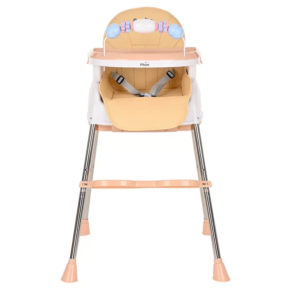 PITUSO Стул для кормления Bonito 3 в 1 Beige/Бежевый