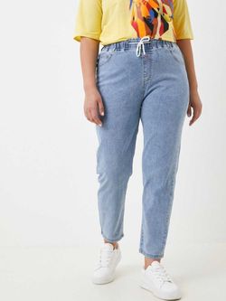 Джинсы на резинке