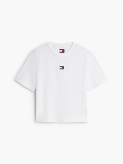 Футболка Tommy Jeans Badge Boxy Ecru
