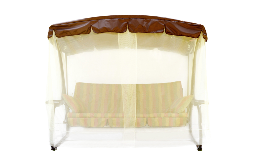 Качели садовые 3-х местные Турин меб.ткань арт.с1334