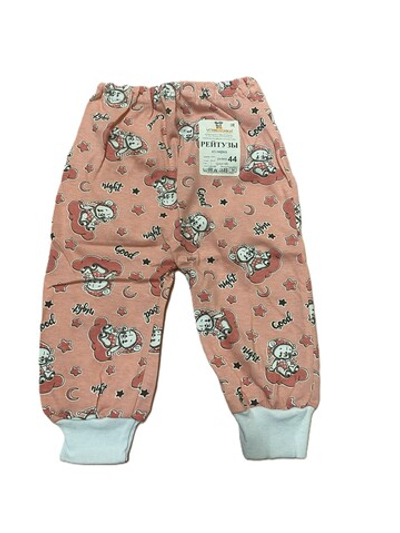 Штанишки с манжетом из кулирки (100% хлопок) на рост 68 см