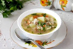 Смесь для супа. Крупник с курицей. Трапеза На Первое 130 г х 2 шт