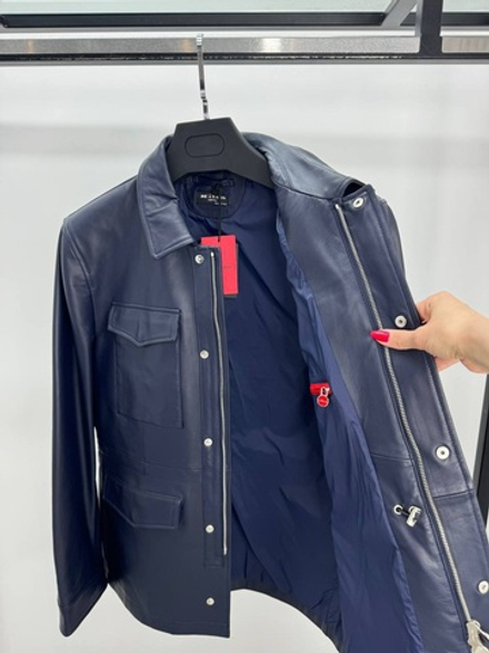 Кожаная куртка Kiton
