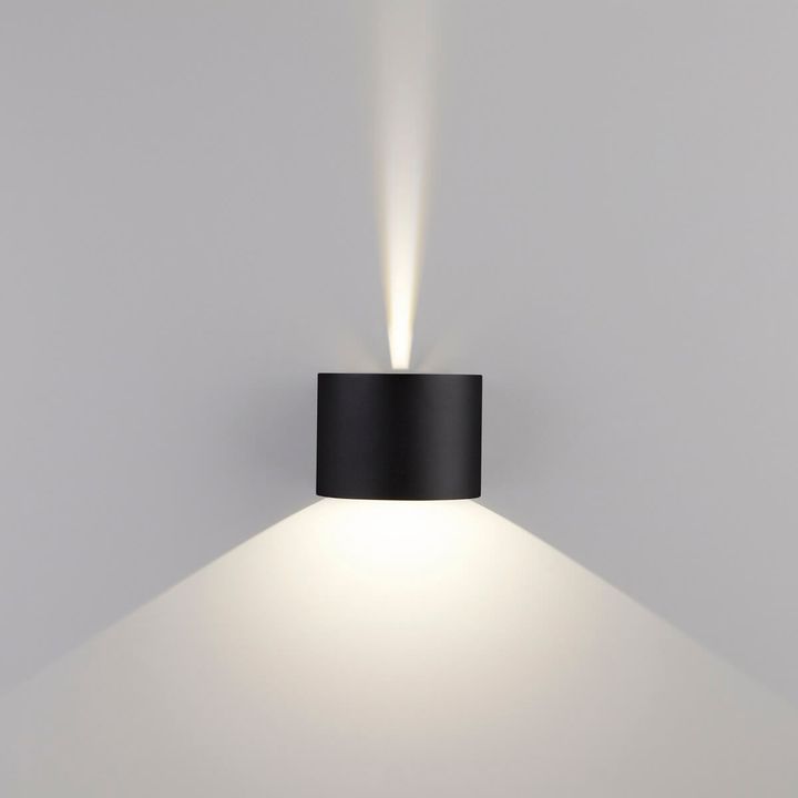 Уличный настенный светодиодный светильник Elektrostandard 1518 Techno LED Blade черный a038828