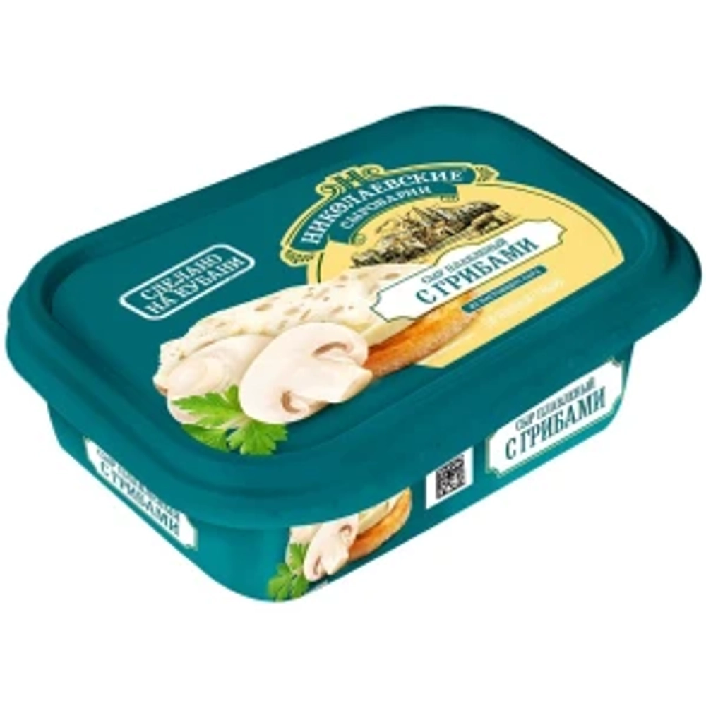 Сыр плавленый с грибами 200 гр "Агрокомплекс"