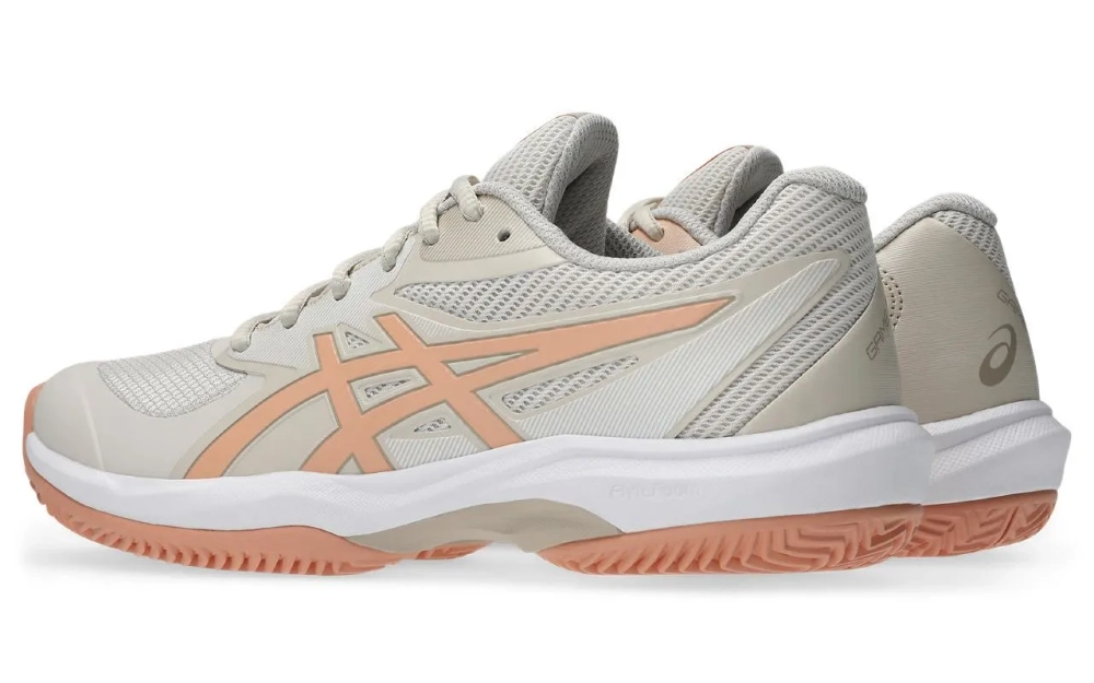 Женские Кроссовки теннисные Asics Game FF Clay/OC - soft oat/cantaloupe