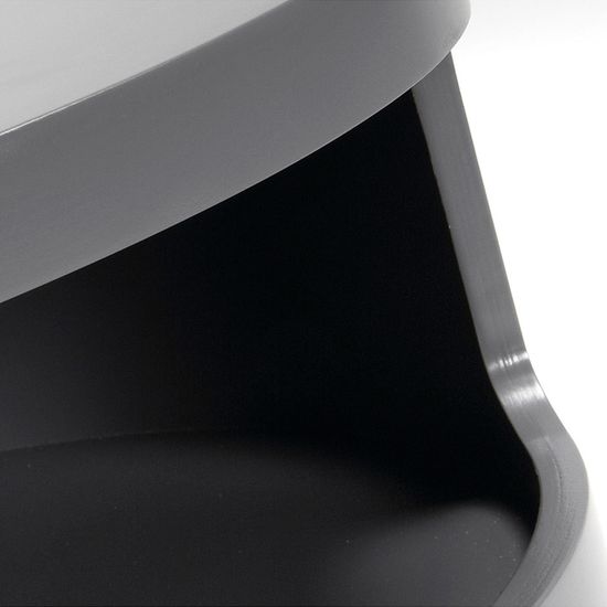 Столик Bruk с полкой серый Испания