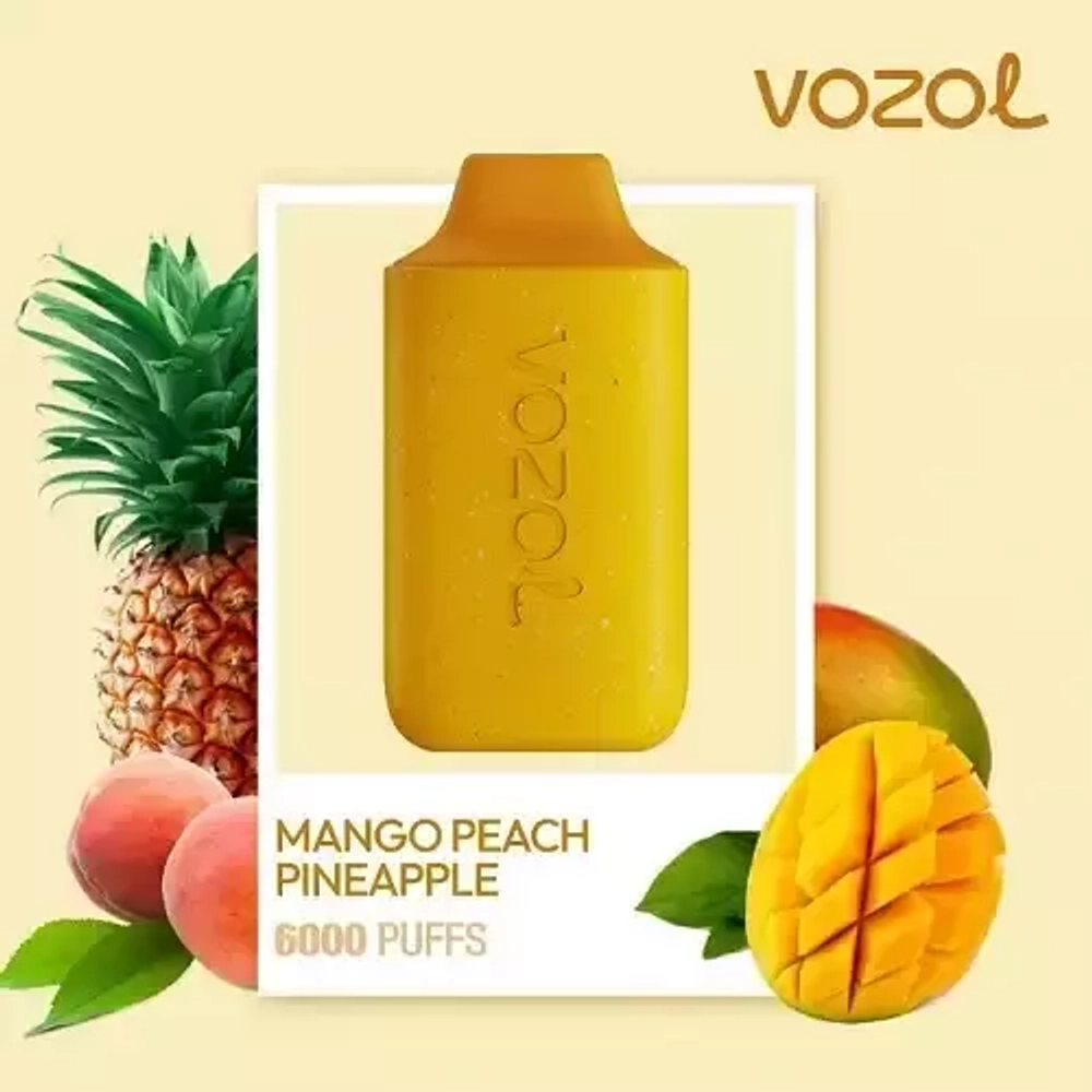 VOZOL STAR 6000 - Mango Peach Pineapple (5% nic)