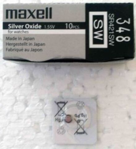 Элемент питания MAXELL SR421SW (348) BL-1