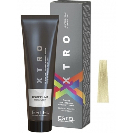 Основа для создания новых оттенков Прозрачная XTRO Estel, 100 мл.