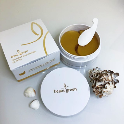 Патчи коллаген & золото BeauuGreen Collagen & Gold Hydrogel Eye Patch 60 шт.
От морщин и темных кругов под глазами