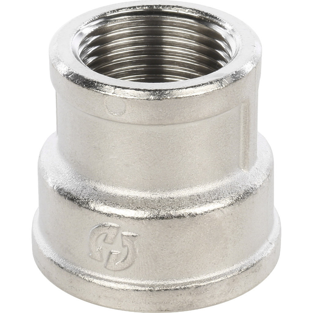 Муфта переходная STOUT ВВ 1"X3/4" никель