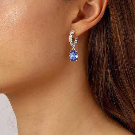 Серьги Dyrberg Kern BARBARA SS LIGHT BLUE 420118