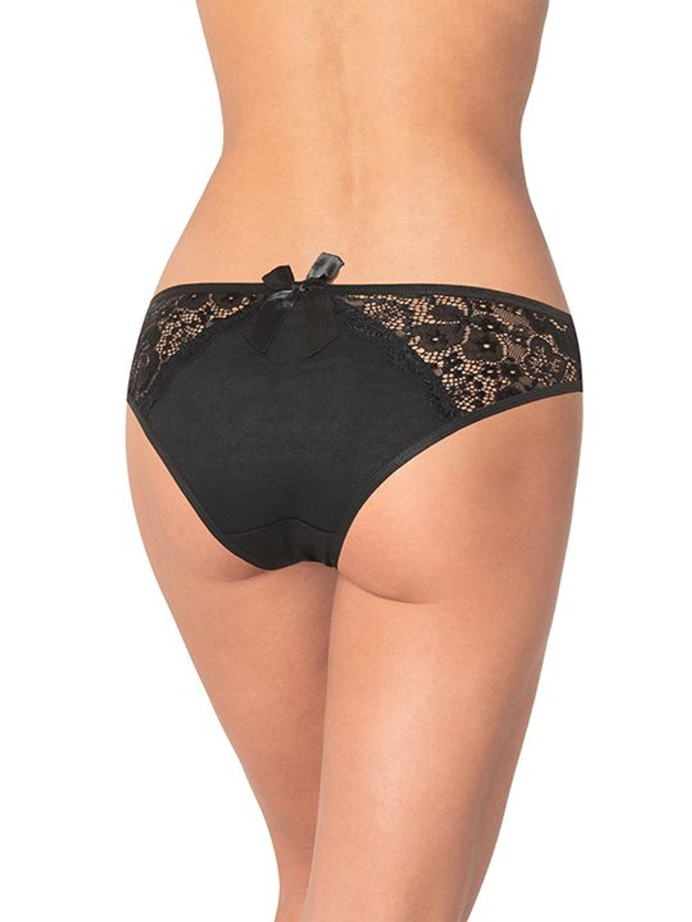 Сексуальные трусики с кружевной задней частью (Размер: L) (Цвет: белый)