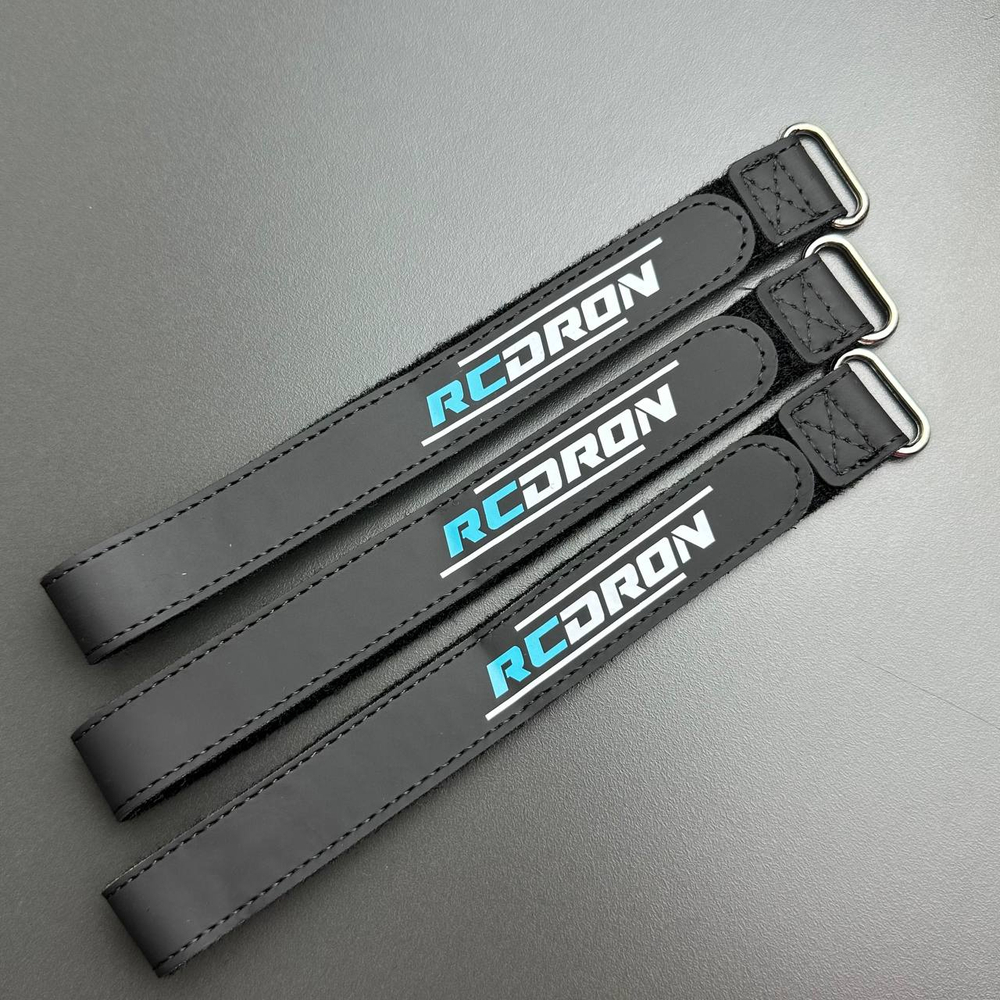 Ремешки для аккумулятора RCDron 20mm-30cm 3 шт. (Кожаный)