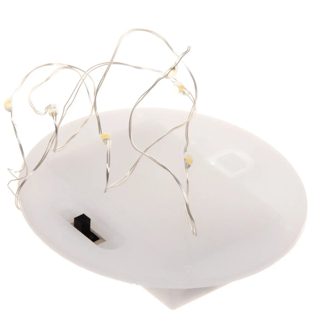 Сувенир с подсветкой «Сказочная снежинка» 12*15 см, золото