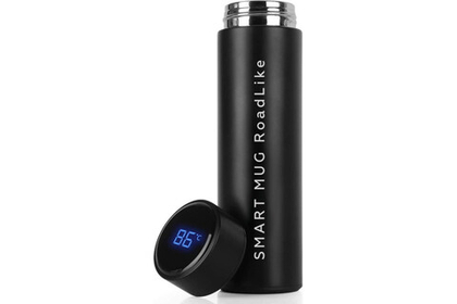 Термос с датчиком Roadlike Smart 500мл, черный
