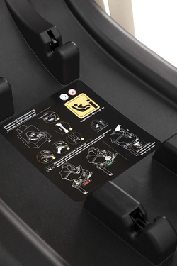 Коляска Carrello Vector CRL-6550 Ammonite AY329 Pro Absolute Black с базой Isofix 3 в 1 Pearl Black