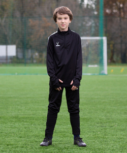 Джемпер тренировочный CAMP Training Top 1/4 Zip, черный, детский