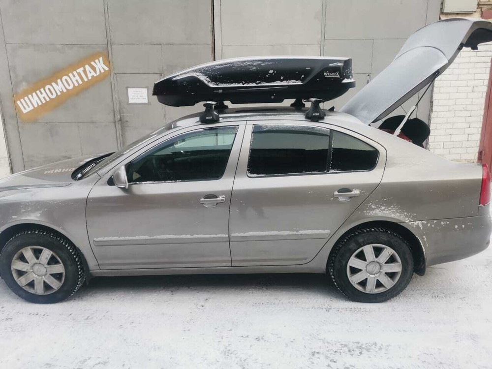 Автобокс Way-box Cobra 480 на Skoda Octavia A5