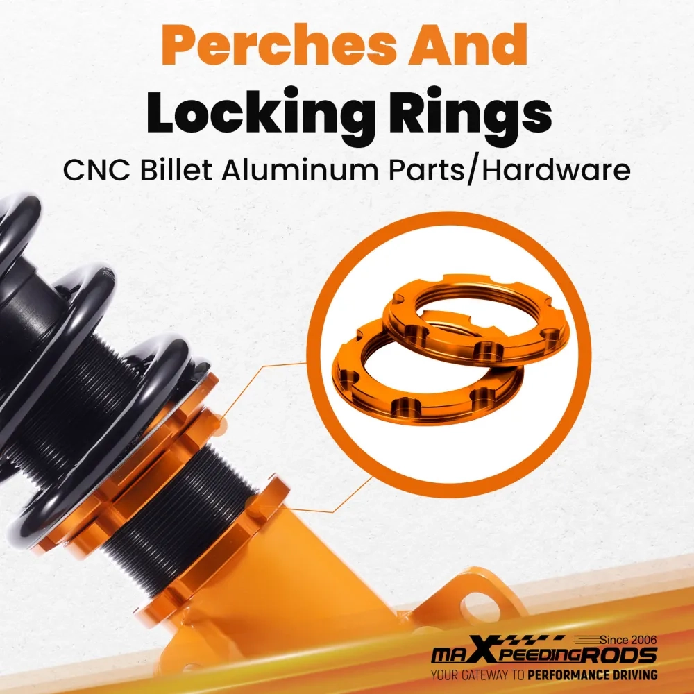 Maxpeedingrods Coilover Suspension Kits подходит для автомобиля Chevrolet Cobalt 05-10 Adj. Height