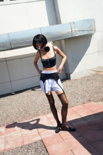 Комплект Belt Shorts + Top Crop