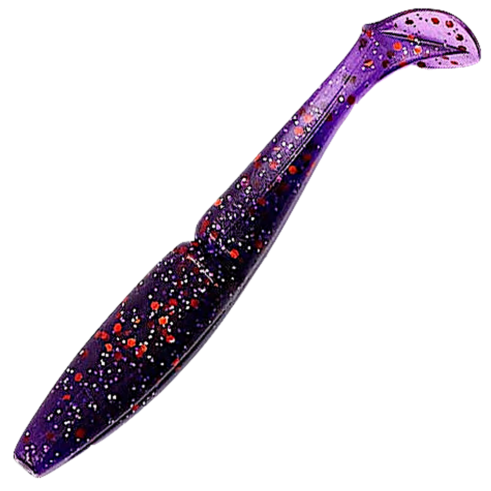 Мягкая приманка Yaman Pro Mamura 4" YP-M4-008  12.7см 19.7г 5шт Violet