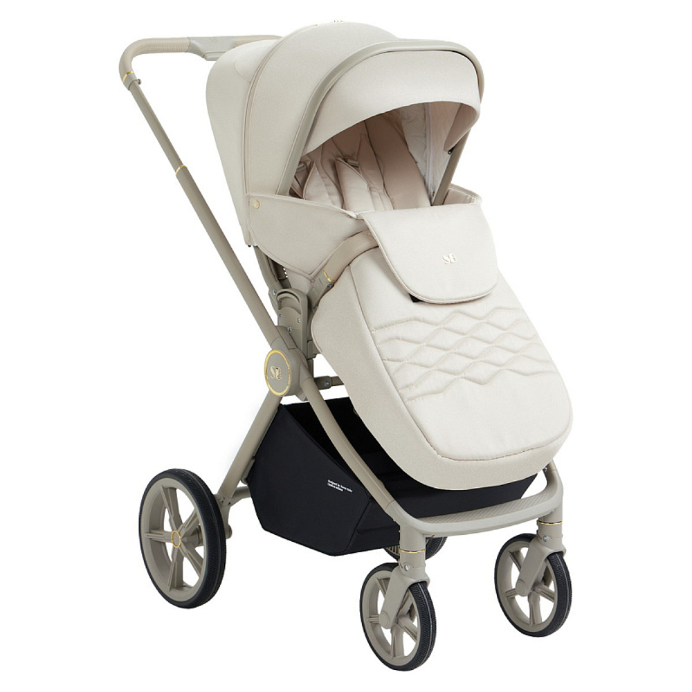 Детская коляска Sweet Baby Elegante 2 в 1 LT Beige