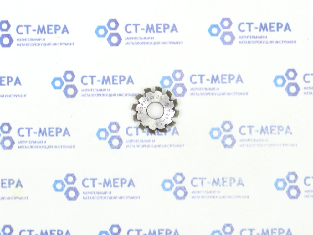 Фреза модульная М0.8 №6 z=12 dпос=10 D=30