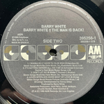 Barry White ‎– Barry White: The Man Is Back! (Греция 1989г.)