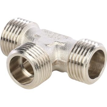 Тройник НР никелированный    1/2"