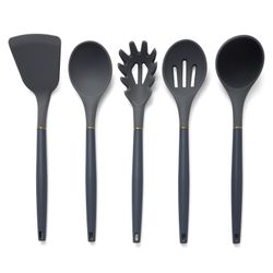 НАБОР AGNESS ИЗ 11ПР: 5 НОЖЕЙ,ПОДСТАВКА,ПОЛОВНИК,ЛОЖКА,ЛОПАТКА,ШУМОВКА,ЛОЖКА ДЛЯ СПАГЕТТИ