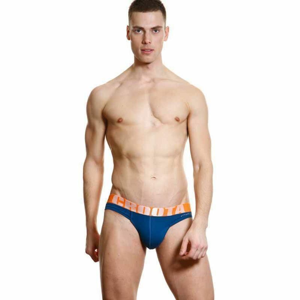 Мужские трусы брифы CROOTA Inner Sport Bikini Brief blue1 CR00033