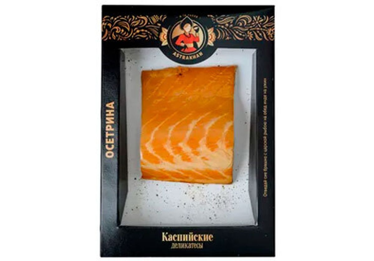 Балык осетра холодного копчения "Каспийские Деликатесы",  250г