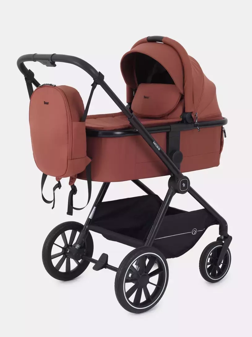 Коляска детская RANT "MOSS" (2в1) RA321 Maroon Brown