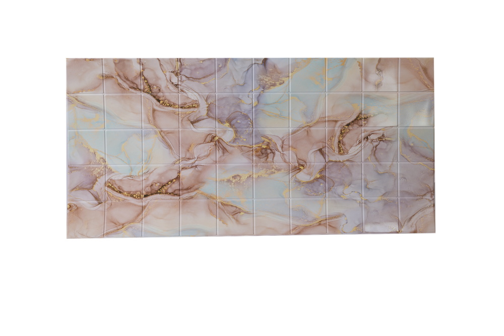 ПАНЕЛЬ ДЕКОРАТИВНАЯ ПВХ GRACE НЕЖНЫЙ ШЕЛК 955Х480ММ 1ШТ