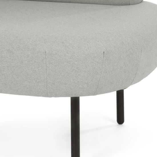 Кресло Adelaide R серая ткань