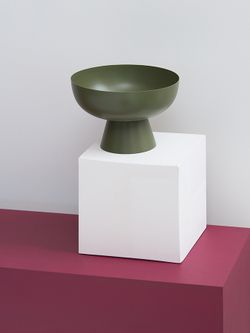 Блюдо на ножке Vivlend, Ø21 см, морские водоросли