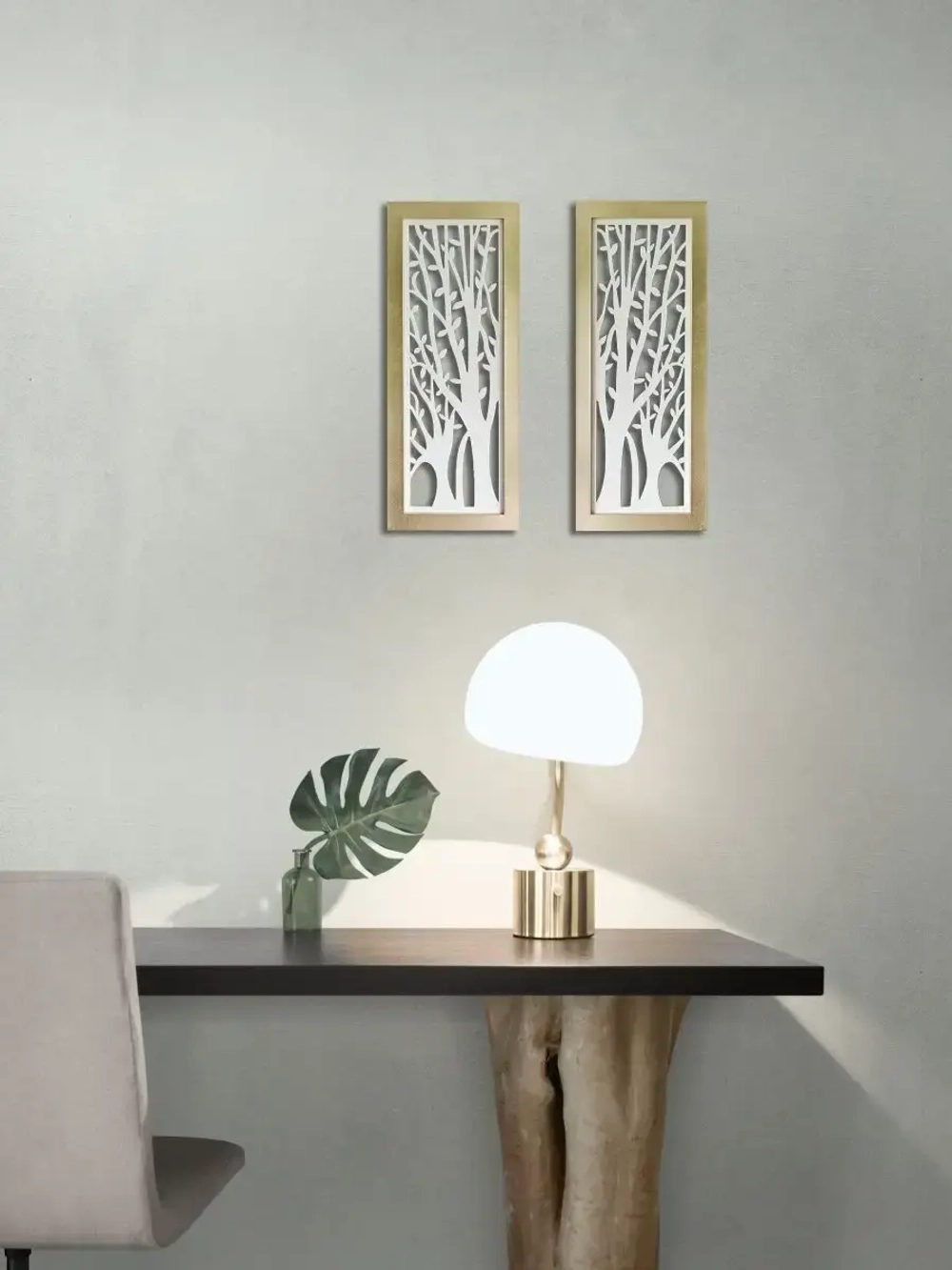 Панно на стену для интерьера 2 шт