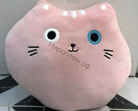 Игрушка подушка  "Розовый кот" оптом