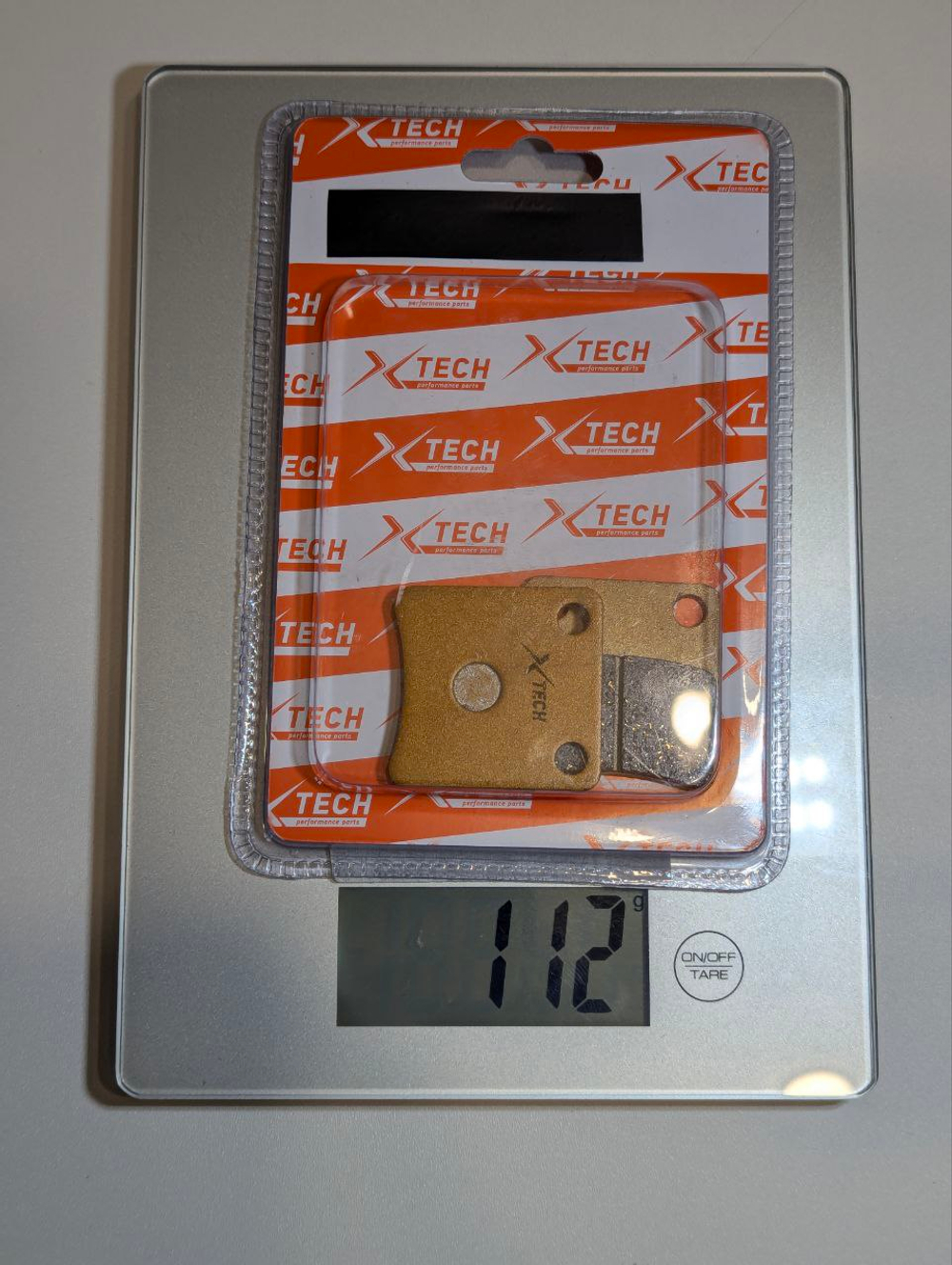 Колодки тормозные дисковые для питбайка задние, для скутеров