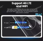 Магнитола Mercedes-Benz CLS 2012-2013 NTG 4.5 - Carmedia MKD монитор 12.5", Android 11, 6Гб+128Гб, CarPlay, SIM-слот