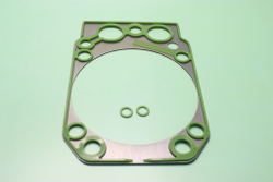 Р/к головки блока КамАЗ Евро на 1цил. (2поз./3дет.) зеленая пр.ГБЦ с металл.арматурой