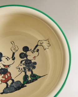 Zara Home миска из каменной керамики, цвет разноцветный, 13 см