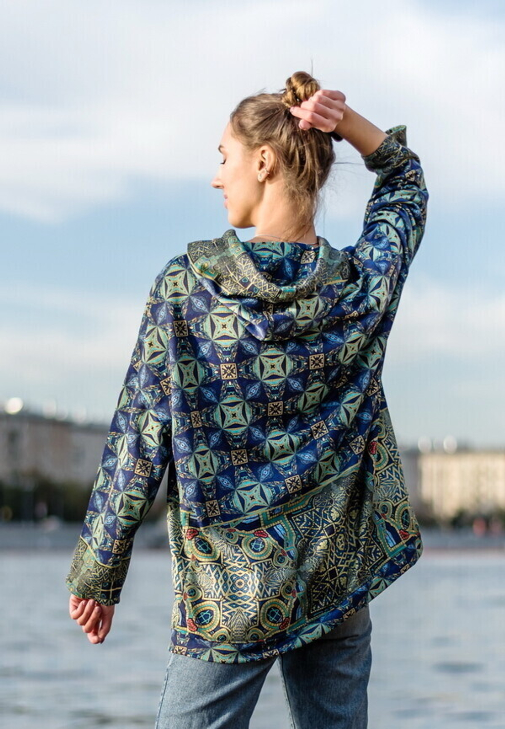 Худи "Модерн", по мотивам работ Альфонса Мухи