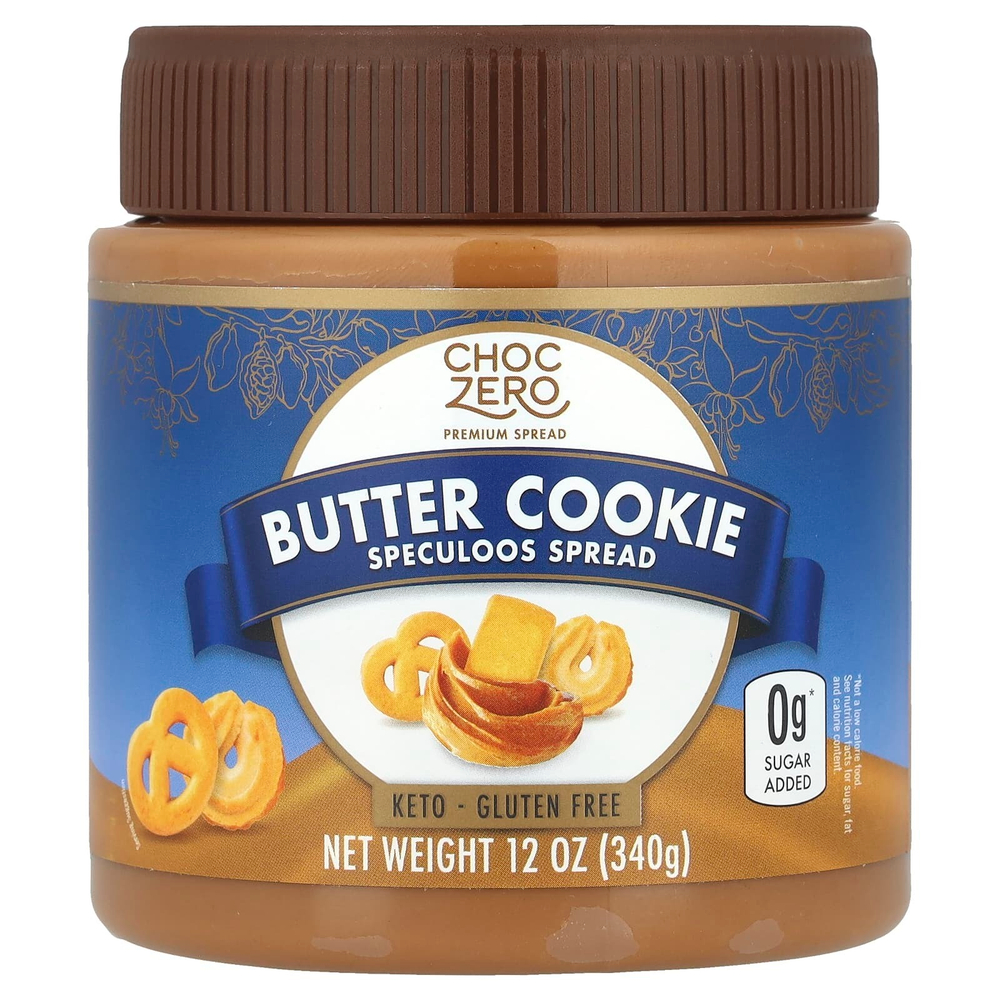 ChocZero, Паста из масляного печенья, 340 г (12 унций)