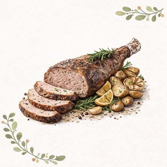 Запеченное мясо