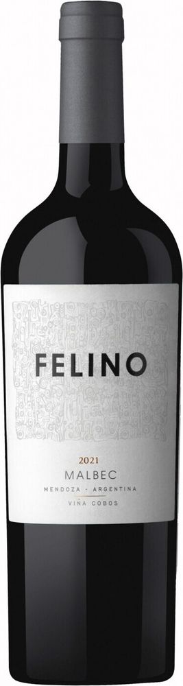 Вино Vina Cobos Felino Malbec, 0,75 л.