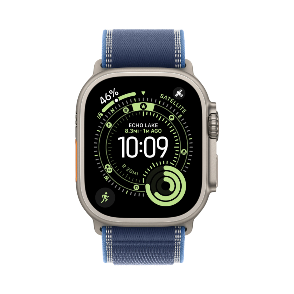 Умные часы Apple Watch Ultra 3, 49 мм, Natural Titanium Trail Loop