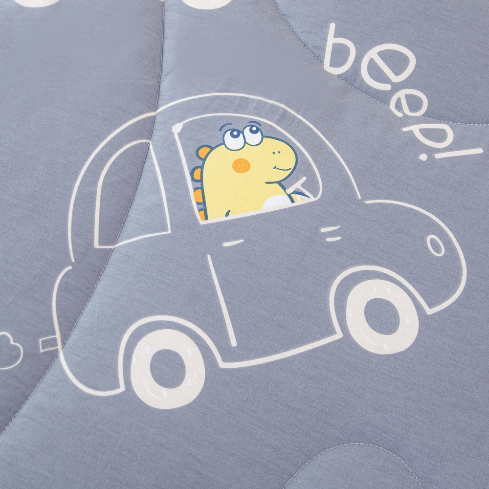 Постельное белье детское 160x80 Young на резинке, комплект с одеялом 100% хлопок OBKR021